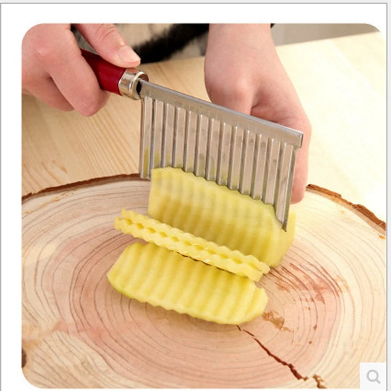 Potato French Fry Cutter Stainless Steel. - Star El Helal