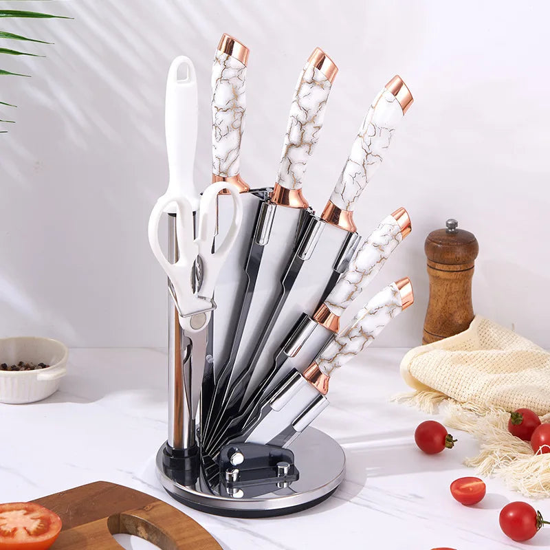 High Hardness Stainless Steel Kitchen Knife 8 pics - Star El Helal