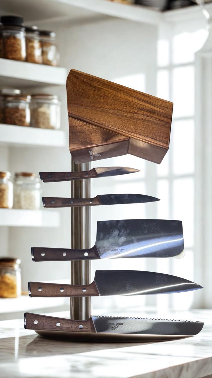 Stainless Steel Kitchen Knife luxe 5 pics - Star El Helal