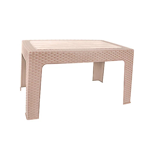 Table Rattan Wood - Star El Helal