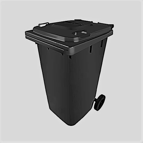 Garbage with wheels 120 liters - Star El Helal