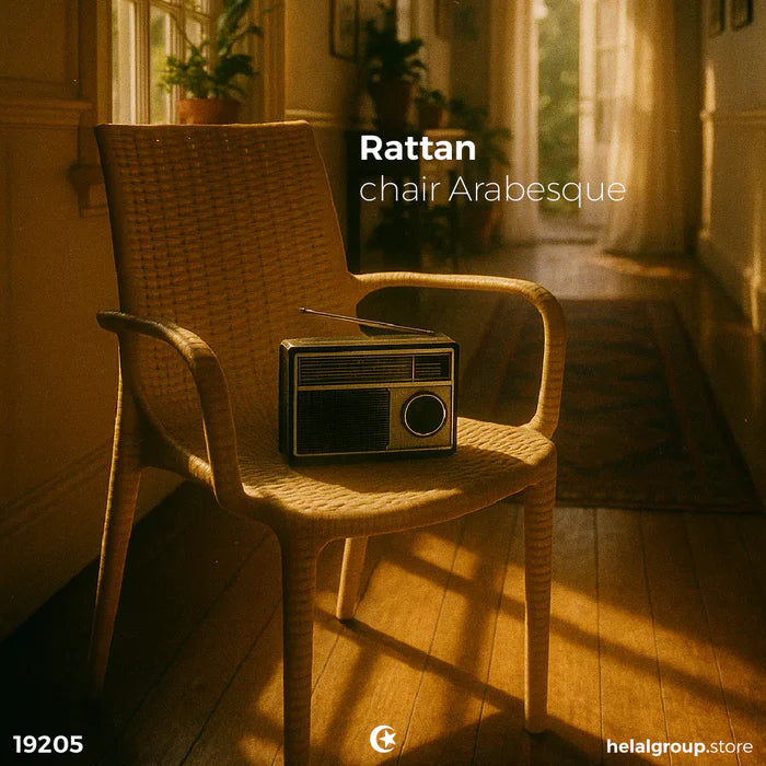 Helal Rattan chair Arabesque - Star El Helal