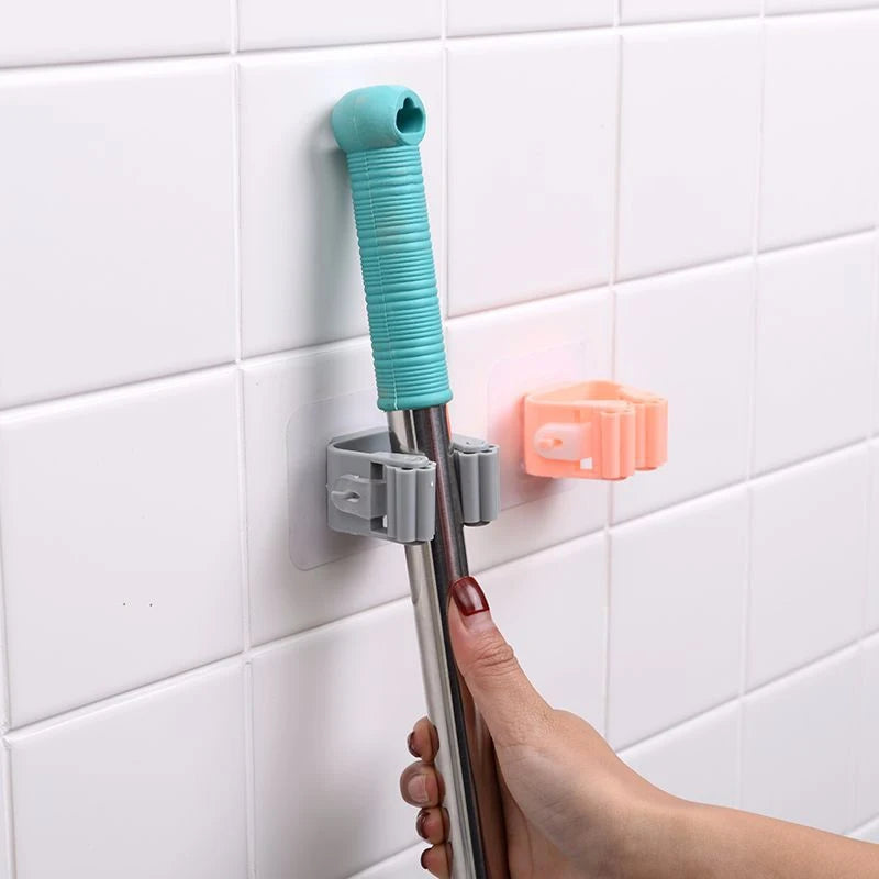 1 Pc Mop and Broom Holder Mop Organizer Garden Storage. - Star El Helal