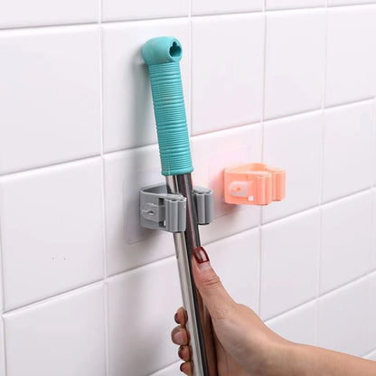 1 Pc Mop and Broom Holder Mop Organizer Garden Storage. - Star El Helal