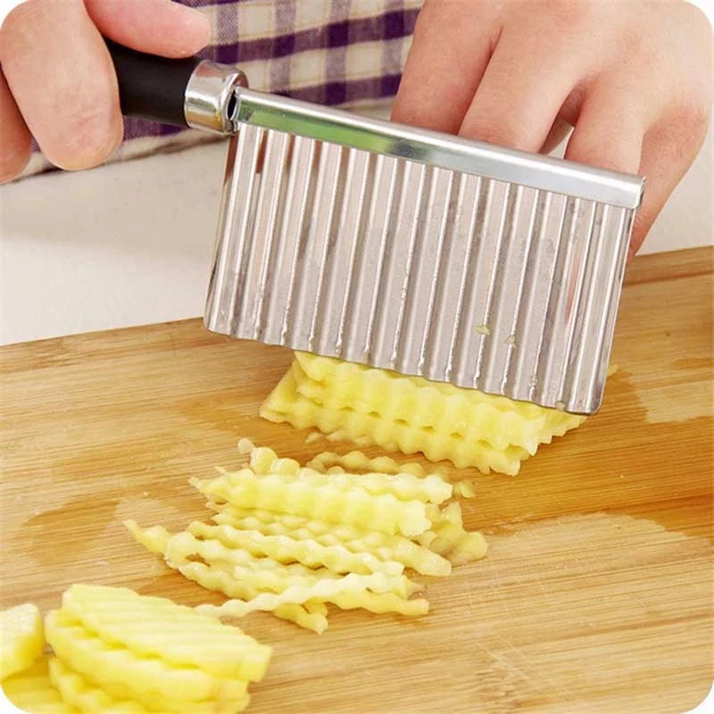 Potato French Fry Cutter Stainless Steel. - Star El Helal