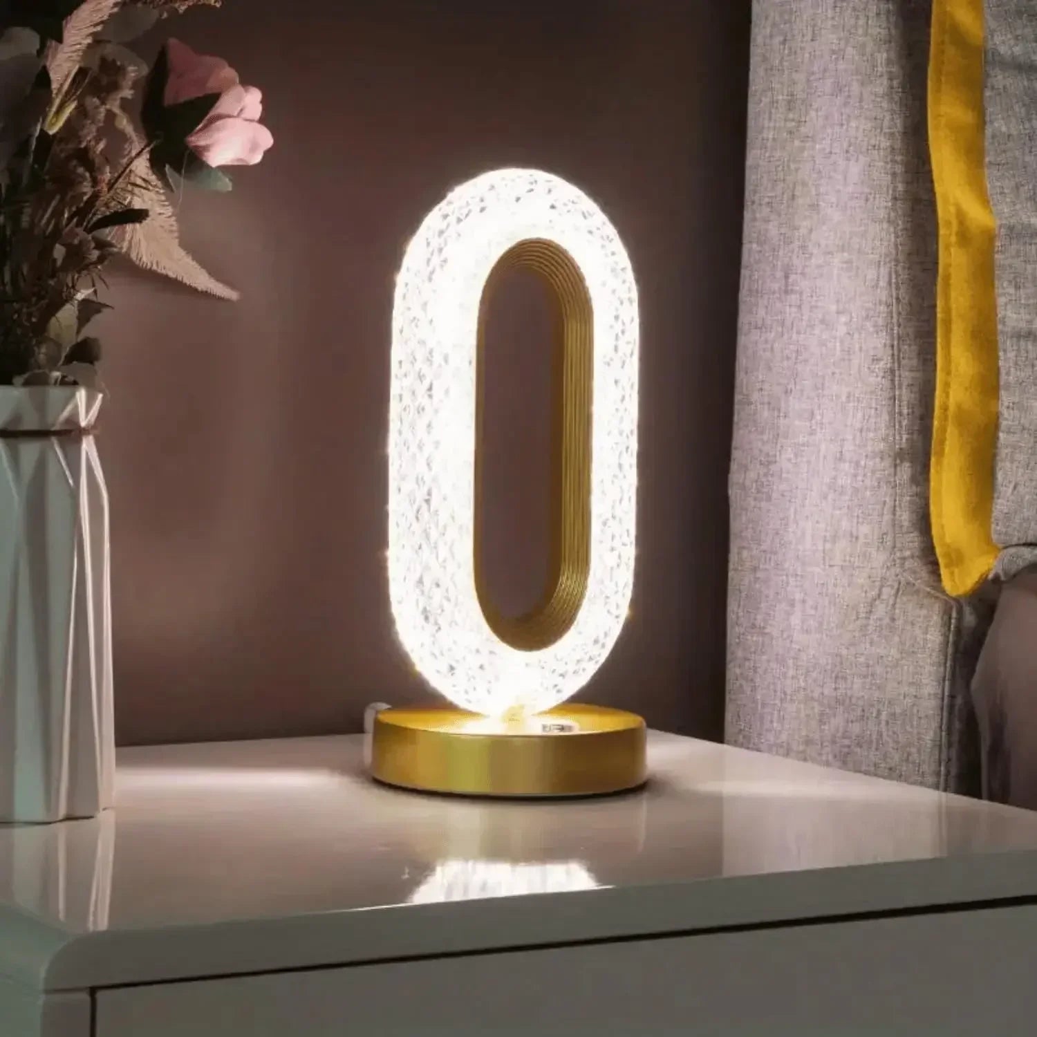 Touch Dimming Modern Desk Lamp Crystal Acrylic - Star El Helal