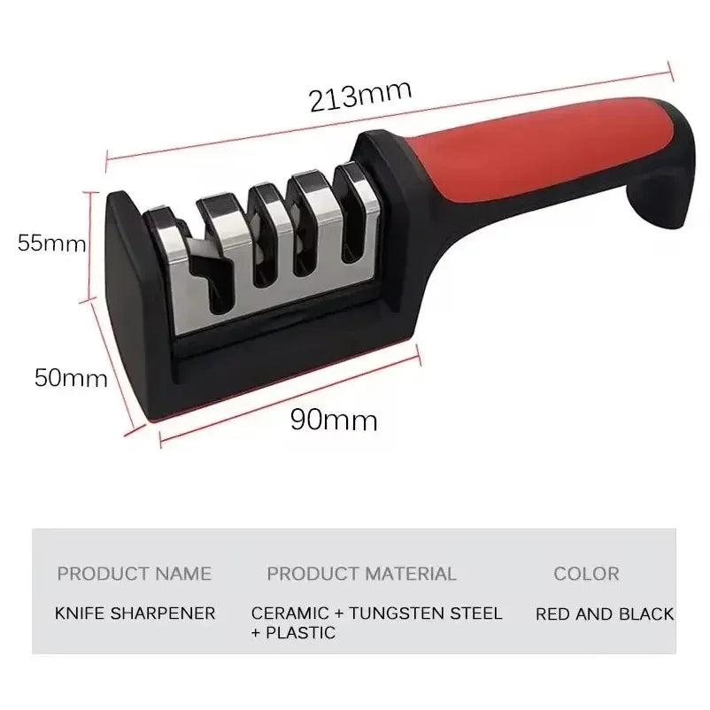 1pc Multifunctional Sharpening Stone Knife Sharpener - Star El Helal