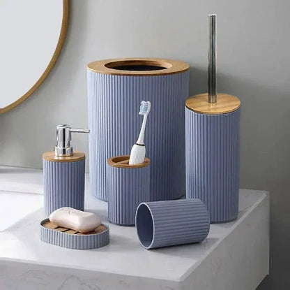 Bathroom wash kit six-piece set - Star El Helal