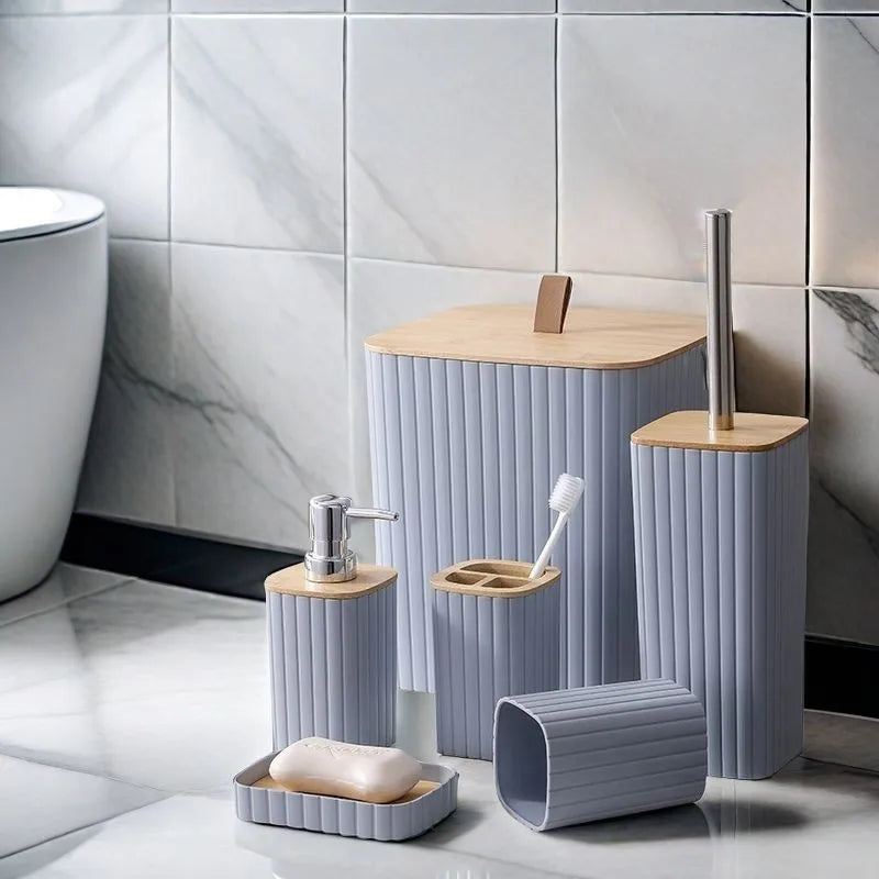 Bathroom wash kit six-piece set - Star El Helal