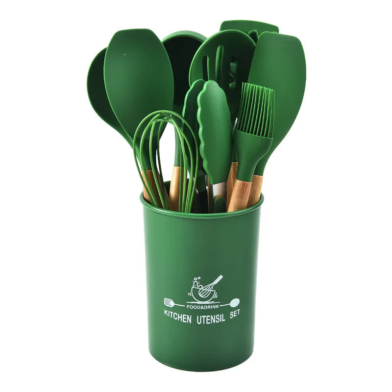 12-Piece Silicone Kitchenware Set - Star El Helal
