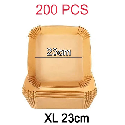 Large Air Fryer Paper Liner 23cm Round - Star El Helal
