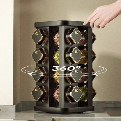 360° Rotating Spice Organizer - Star El Helal