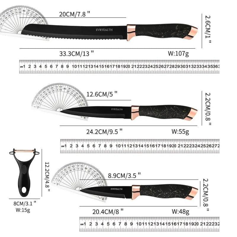 High Hardness Stainless Steel Kitchen Knife 8 pics - Star El Helal