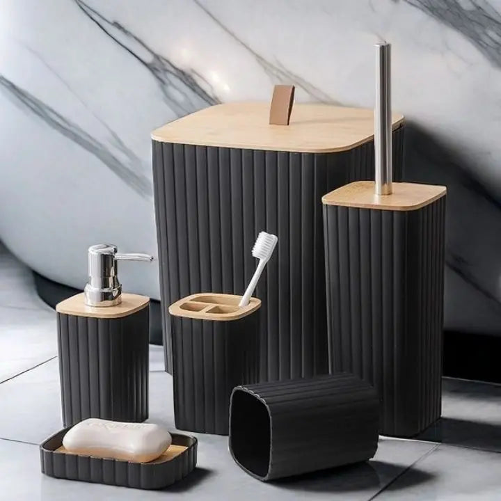 Bathroom wash kit six-piece set - Star El Helal