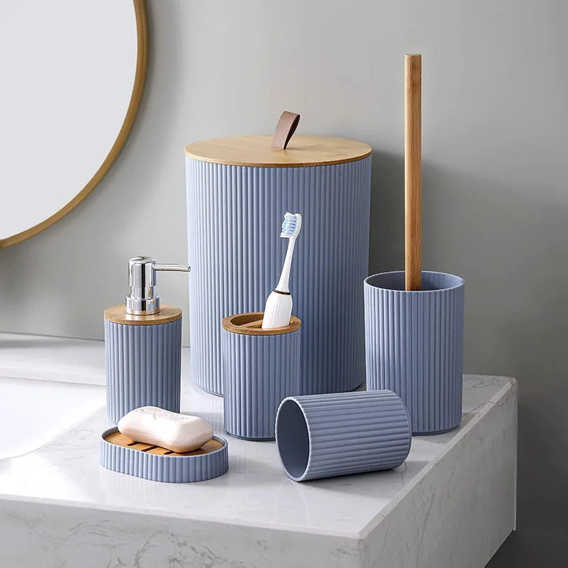 Bathroom wash kit six-piece set - Star El Helal