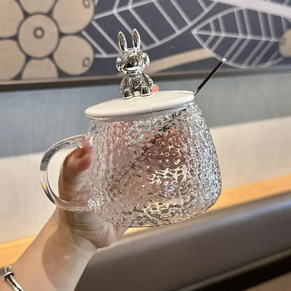 Transparent Little Bear Cup Simple Female Water Cup - Star El Helal