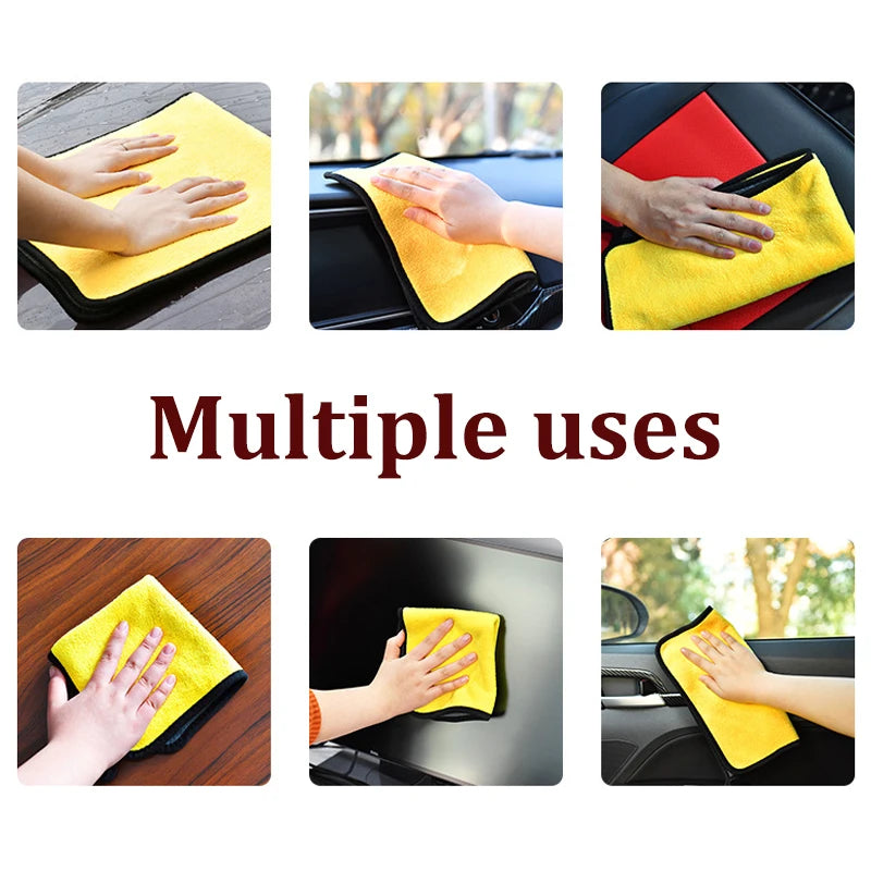 Double-sided thickened Car Wash Towel. - Star El Helal