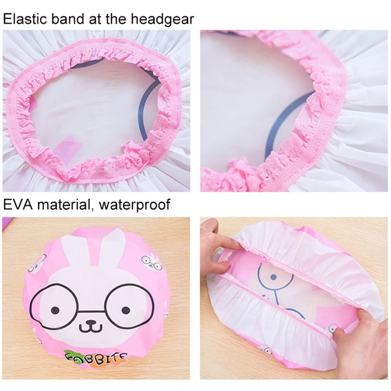 Shower Caps Women's Bathroom - Star El Helal