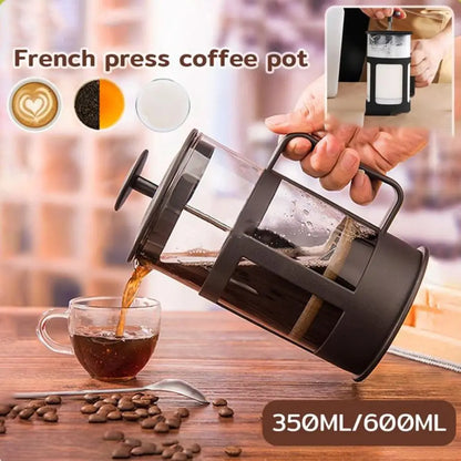 New 350ML/600ML Hand Punch Coffee Pot. - Star El Helal