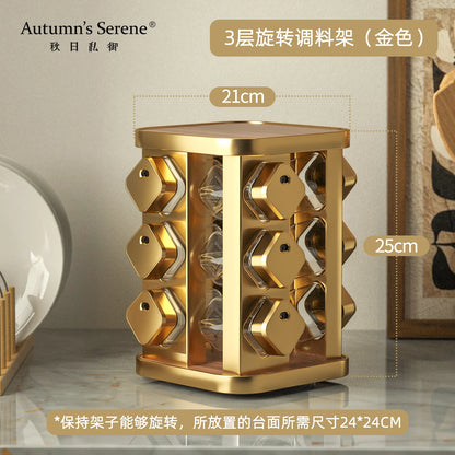 360° Rotating Spice Organizer - Star El Helal