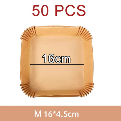 Large Air Fryer Paper Liner 23cm Round - Star El Helal