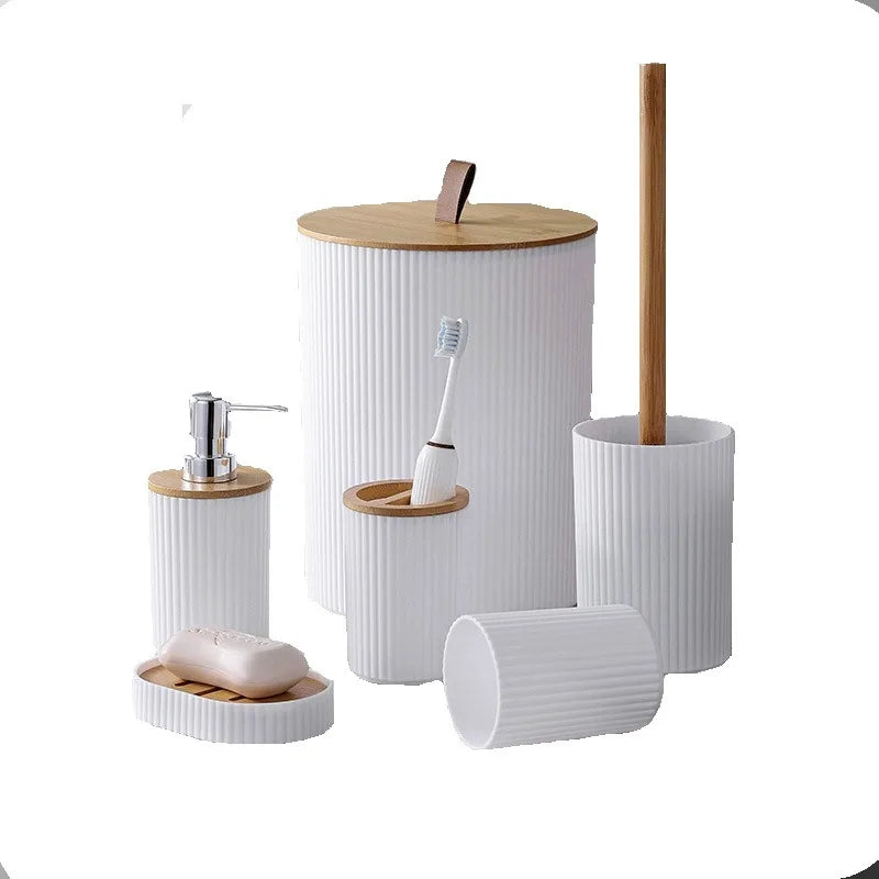 Bathroom wash kit six-piece set - Star El Helal