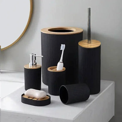 Bathroom wash kit six-piece set - Star El Helal