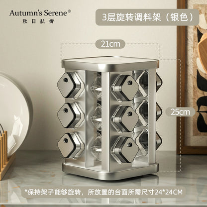 360° Rotating Spice Organizer - Star El Helal