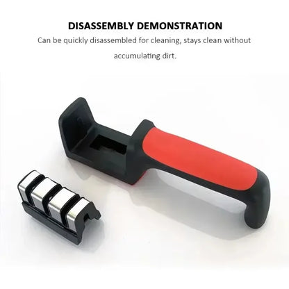 1pc Multifunctional Sharpening Stone Knife Sharpener - Star El Helal