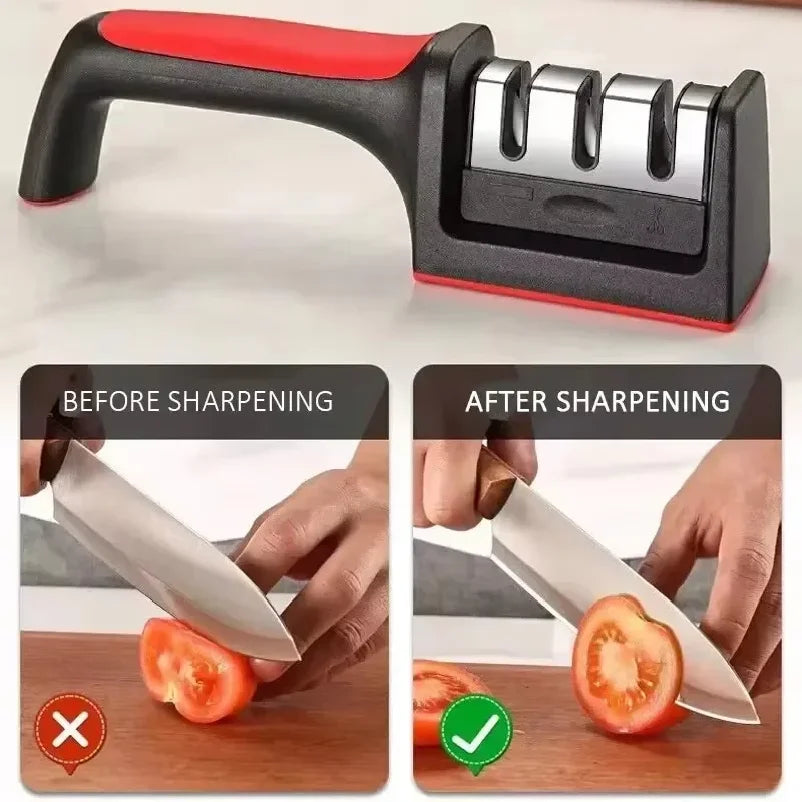 1pc Multifunctional Sharpening Stone Knife Sharpener - Star El Helal