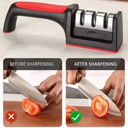 1pc Multifunctional Sharpening Stone Knife Sharpener - Star El Helal