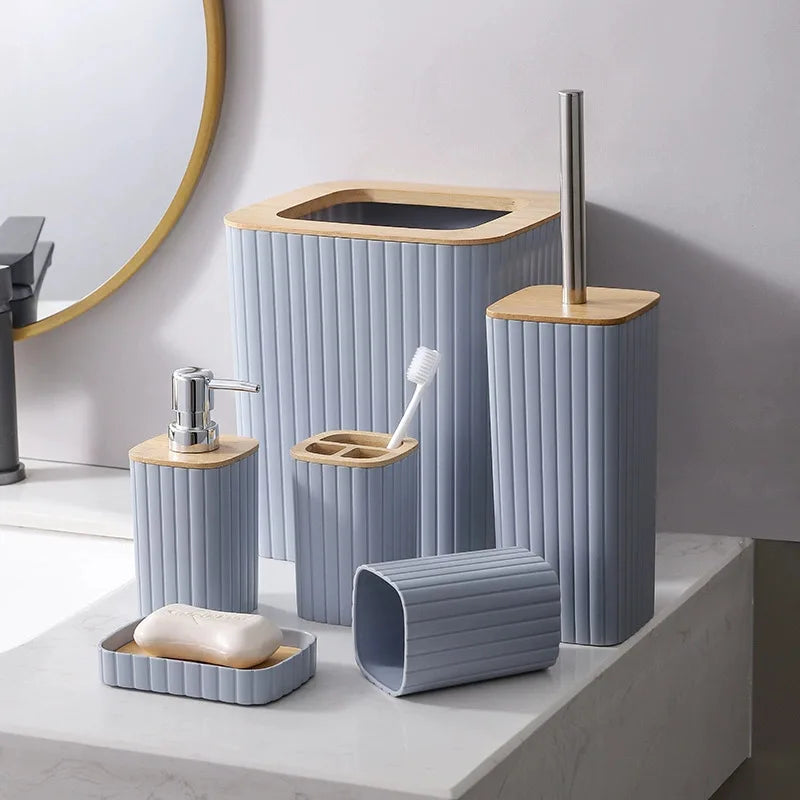 Bathroom wash kit six-piece set - Star El Helal