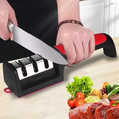 1pc Multifunctional Sharpening Stone Knife Sharpener - Star El Helal