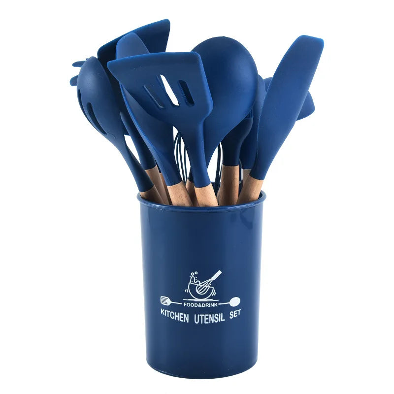 12-Piece Silicone Kitchenware Set - Star El Helal