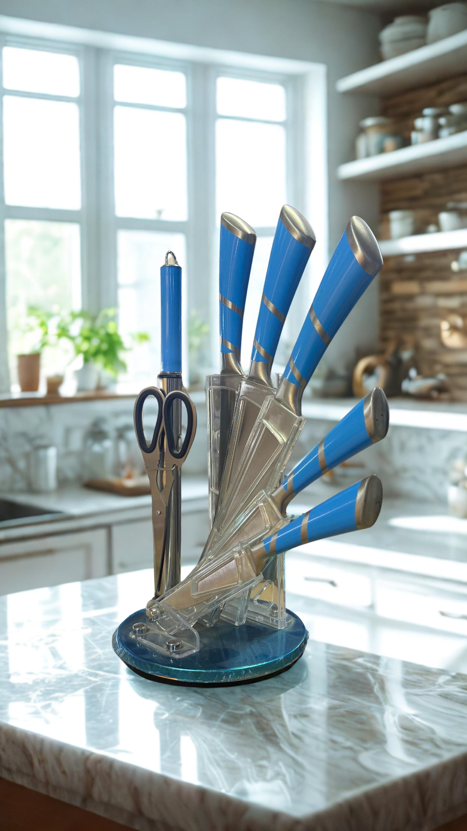 Stainless Steel Kitchen Knife 7 pics - Star El Helal