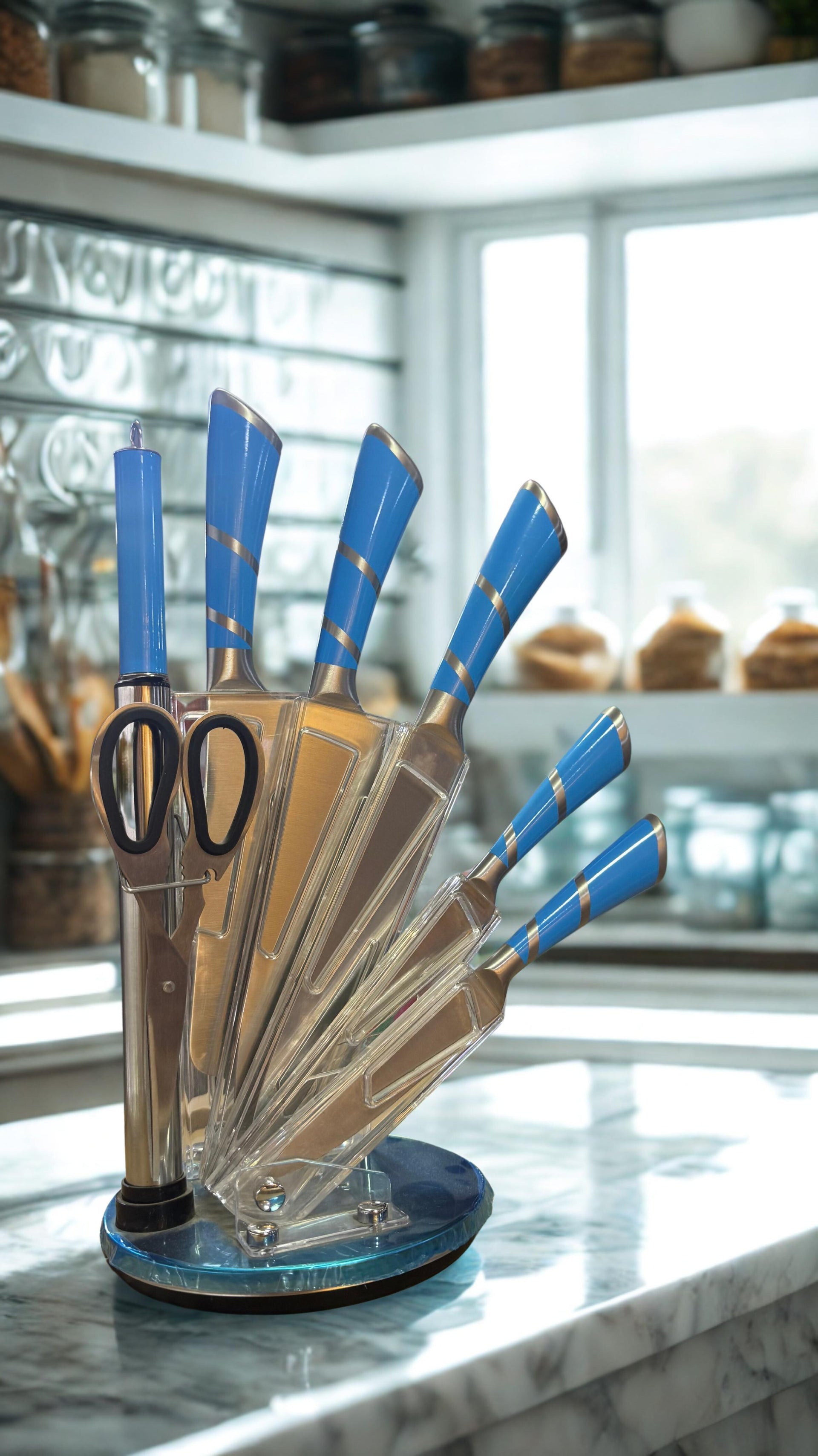 Stainless Steel Kitchen Knife 7 pics - Star El Helal