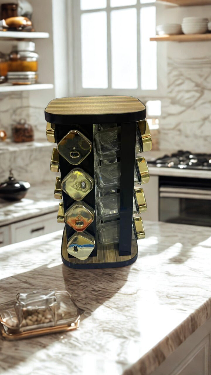 360° Rotating Spice Organizer - Star El Helal