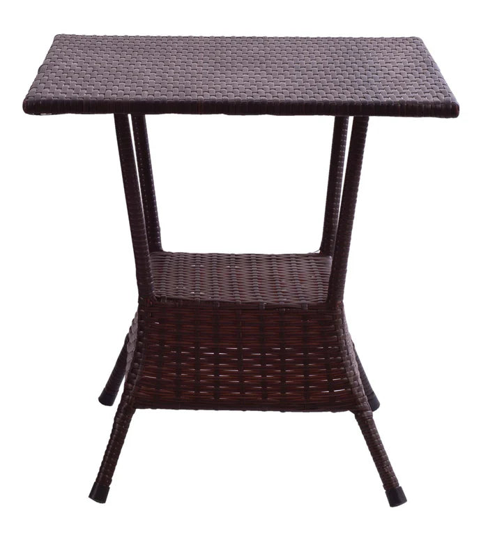 Rattan Home Lamp Square Table - Star El Helal
